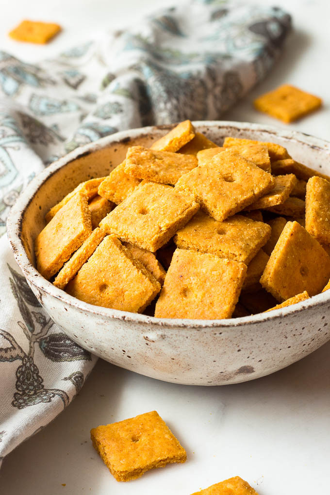Low Carb Crackers Recipe
 Low Carb Cheddar Cheese Crackers