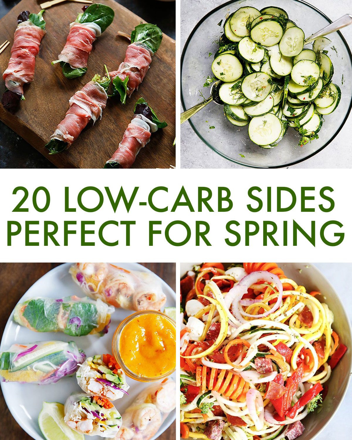 Low Carb Dinner Sides
 20 Low Carb Side Dishes Perfect For Spring Lexi s Clean