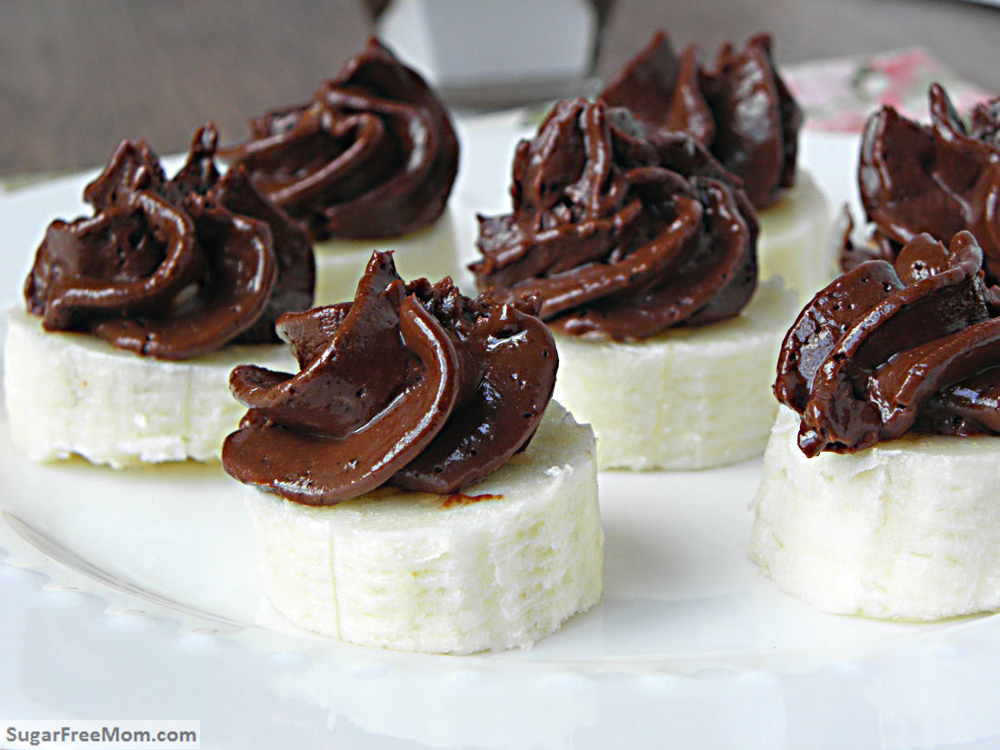 Low Carb Easy Desserts
 Low Carb Chocolate Cream Banana Bites