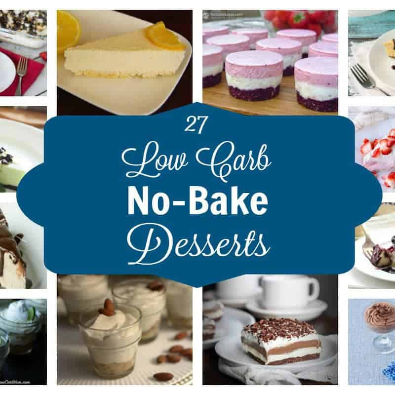 Low Carb Easy Desserts
 Easy No Bake Low Carb Desserts