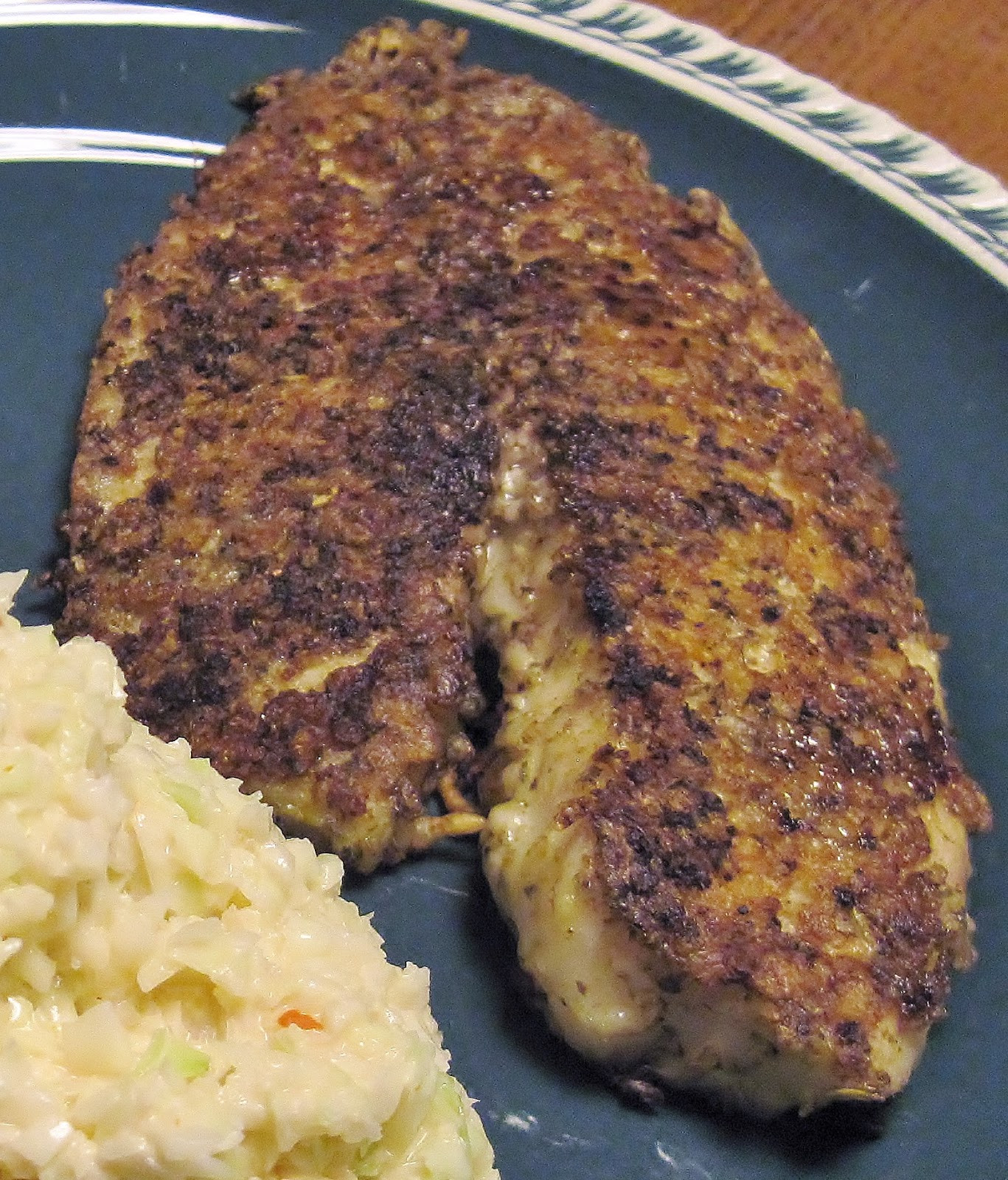 Low Carb Fish Recipes
 Carolina Sauce pany Low Carb Recipe Parmesan Crusted Fish