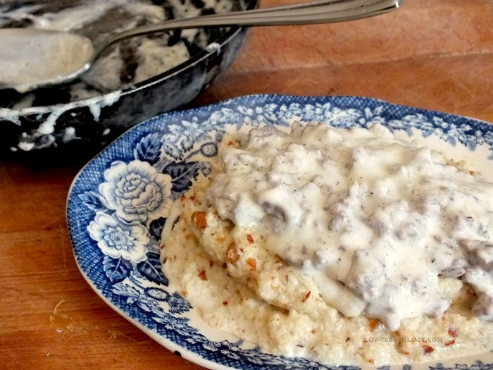 Low Carb Gravy
 Low Carb Grits with Sawmill Gravy for Breakfast lowcarb