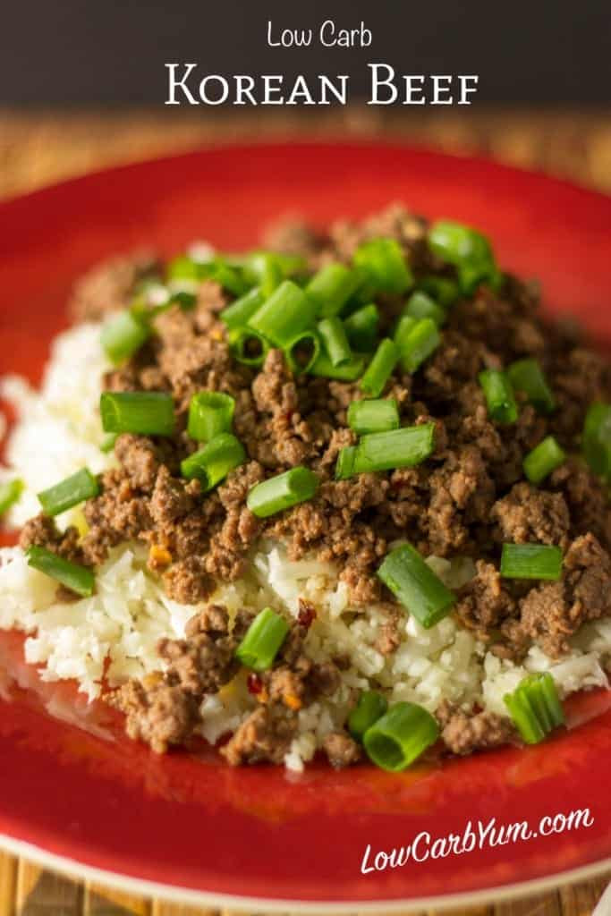 Low Carb Ground Beef Recipes
 Korean Beef Paleo and Low Carb