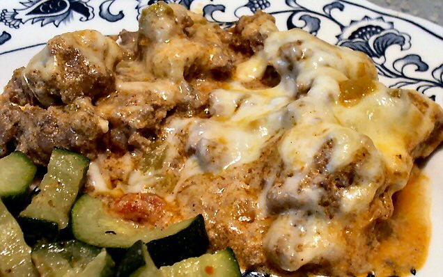 Low Carb Ground Beef Recipes Cream Cheese
 EL DORADO CASSEROLE Linda s Low Carb Menus & Recipes