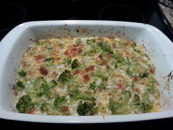 Low Carb Ground Beef Recipes Cream Cheese
 Broccoli cheddar casserole Cheddar and Bacon on Pinterest