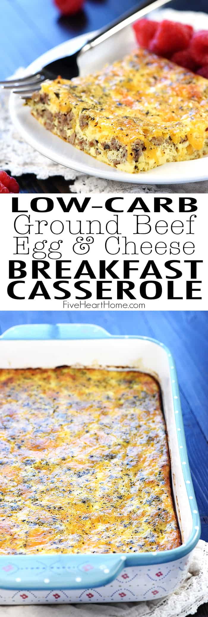 Low Carb Ground Beef Recipes Cream Cheese
 Ground Beef Egg & Cheese Breakfast Casserole