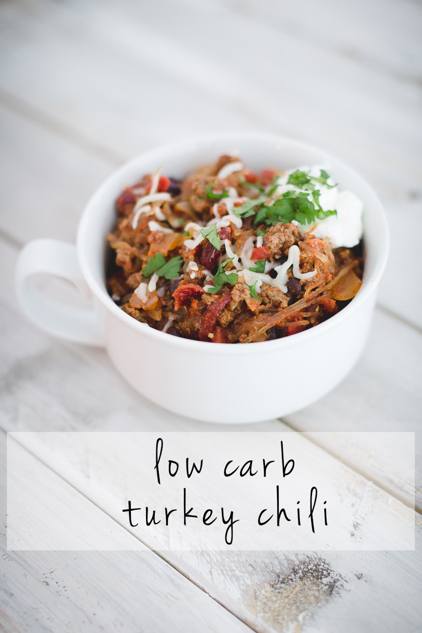 Low Carb Ground Turkey Recipes
 Low Carb Turkey Chili Recipe