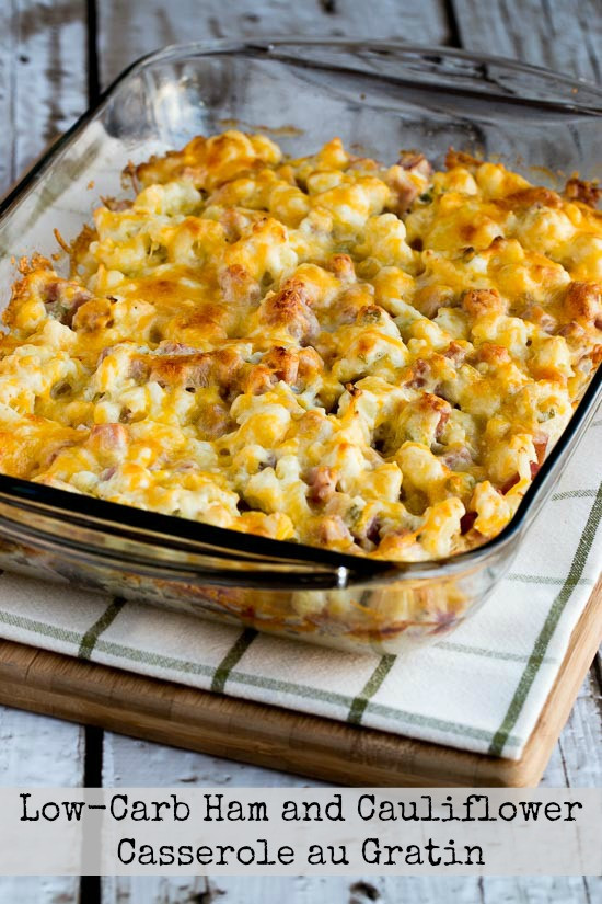 Low Carb Ham Recipes
 Low Carb Ham and Cauliflower Casserole au Gratin Video