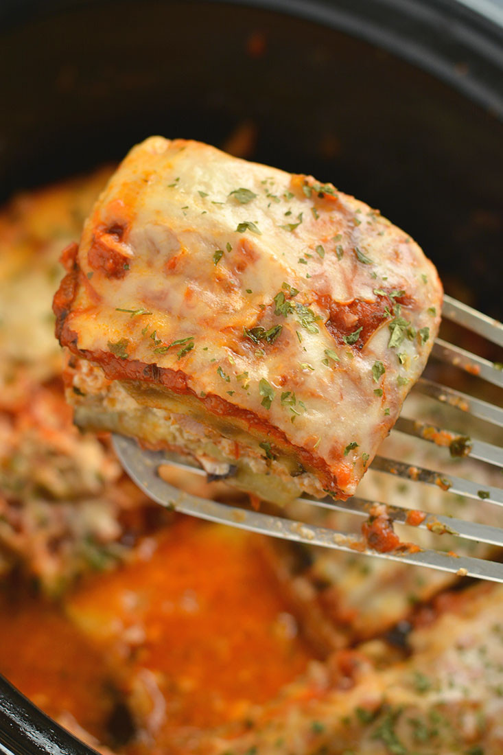 Low Carb Lasagna
 Low Carb Crockpot Lasagna GF Low Cal Skinny Fitalicious