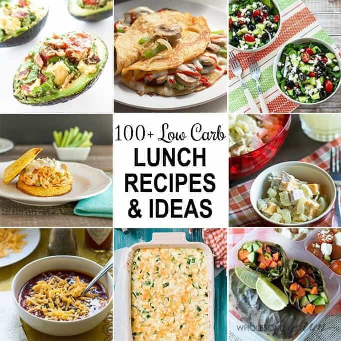 Low Carb Lunch Recipes
 100 Low Carb Lunch Ideas & Recipes Roundup