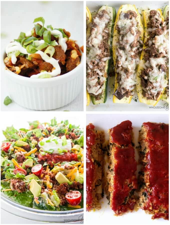 Low Carb Meals With Ground Beef
 50 Ground Beef Recipes Low Carb and Healthy Recipe Roundup