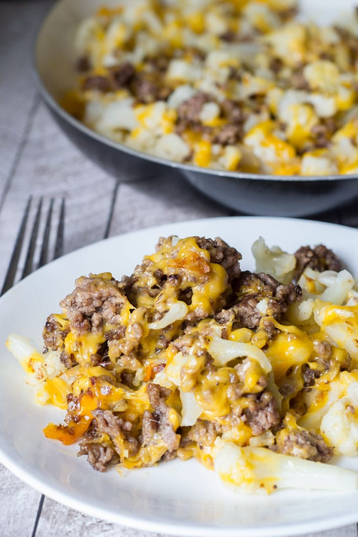 Low Carb Meals With Ground Beef
 Cauliflower and Ground Beef Hash Low Carb Recipe Glue