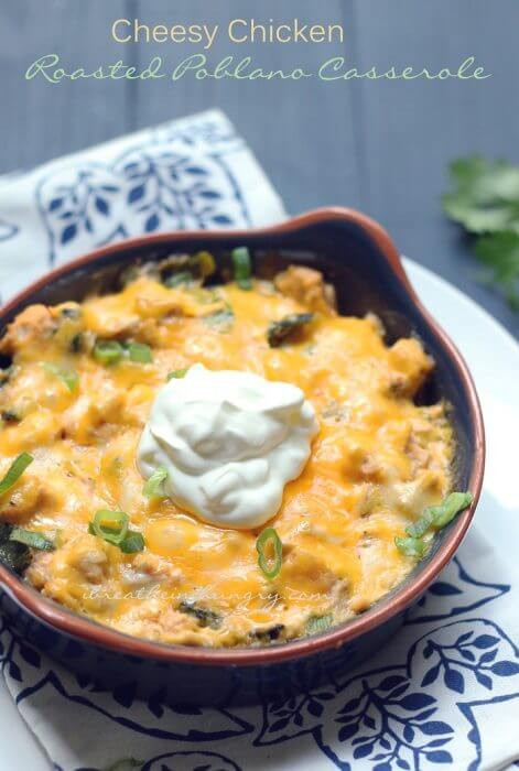 Low Carb Mexican Chicken Casserole
 Cheesy Chicken Stuffed Poblanos Low Carb Recipe