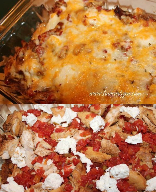Low Carb Mexican Chicken Casserole
 Low Carb Mexican Chicken Casserole