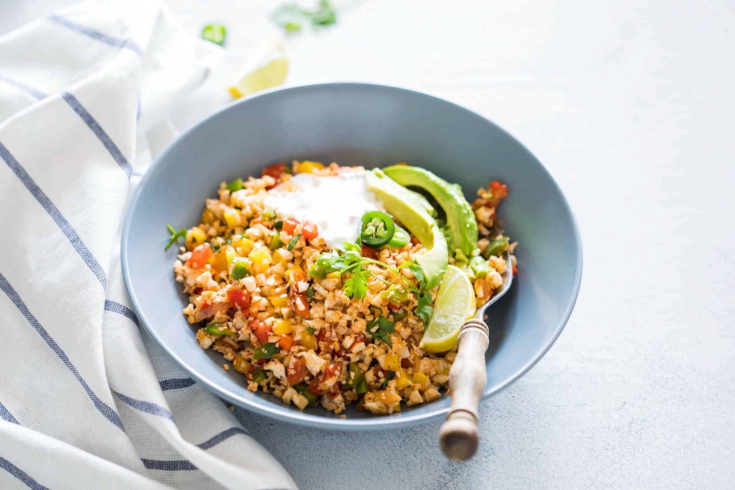 Low Carb Mexican Side Dishes
 Low Carb Mexican Cauliflower Rice Paleo Vegan Keto