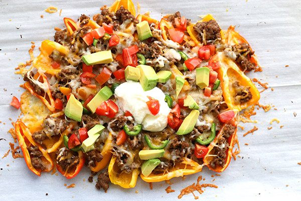 Low Carb Nachos
 Low Carb Primal Mini Pepper Nachos