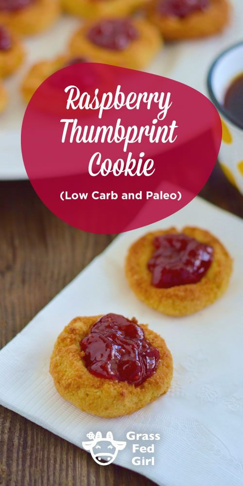 Low Carb Paleo Diet
 Thumbprint Cookie Recipe low carb paleo t gluten