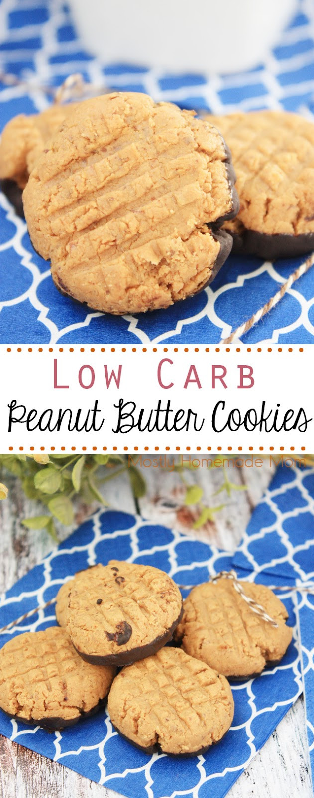 Low Carb Peanut Butter Cookies
 Low Carb Peanut Butter Cookies