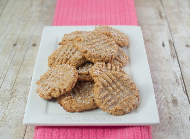 Low Carb Peanut Butter Cookies
 Low Carb Peanut Butter Cookies Recipe