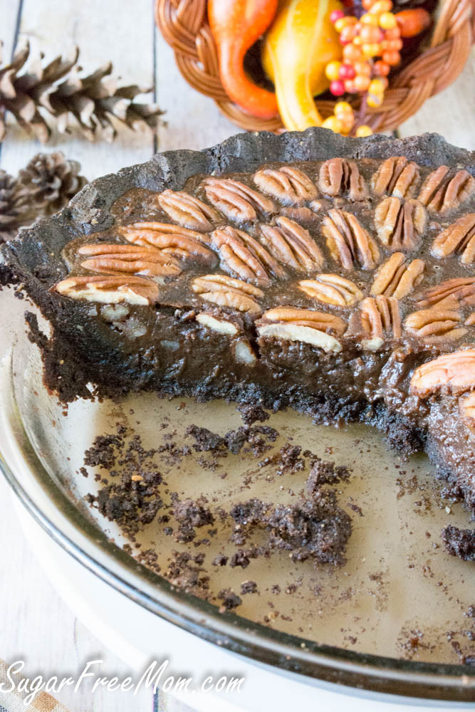 Low Carb Pecan Pie
 Low Sugar Low Carb Chocolate Pecan Pie