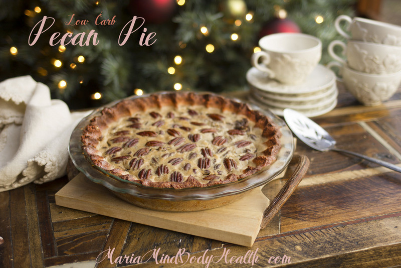 Low Carb Pecan Pie
 Maria Mind Body Health