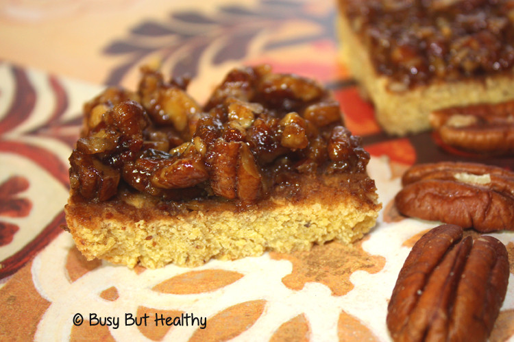 Low Carb Pecan Pie
 Low Carb Pecan Pie Bars Busy But Healthy