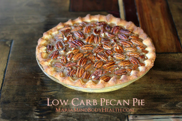 Low Carb Pecan Pie
 Maria Mind Body Health