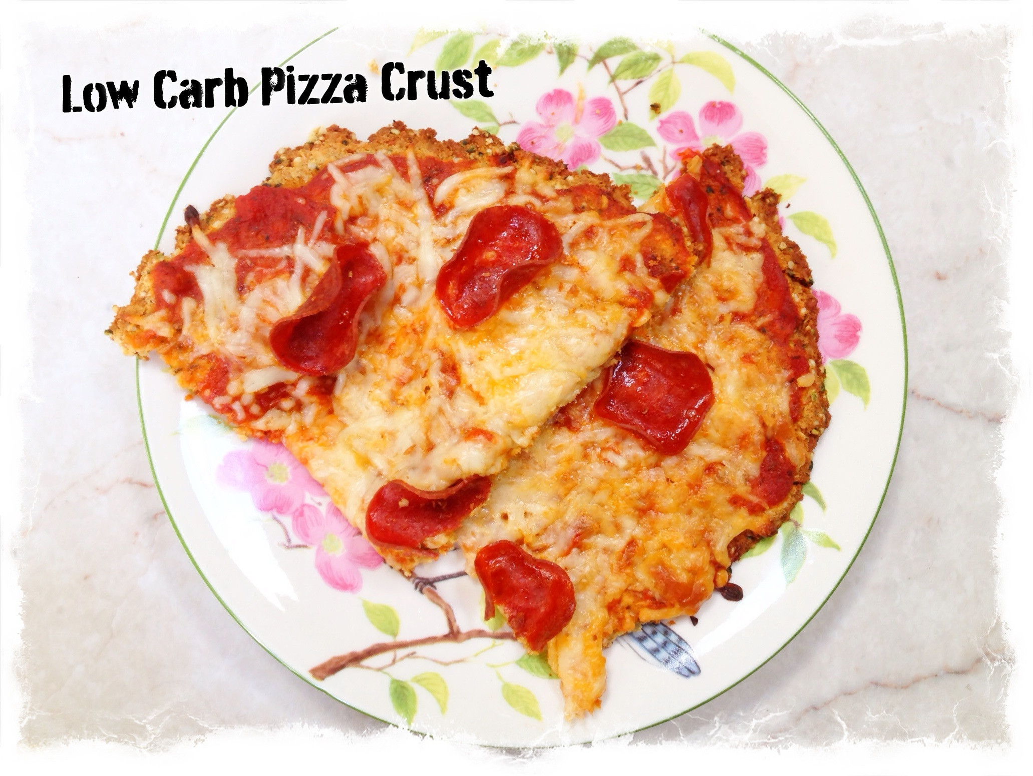 Low Carb Pizza Dough
 MLT Low Carb Pizza Crust My Life Cookbook