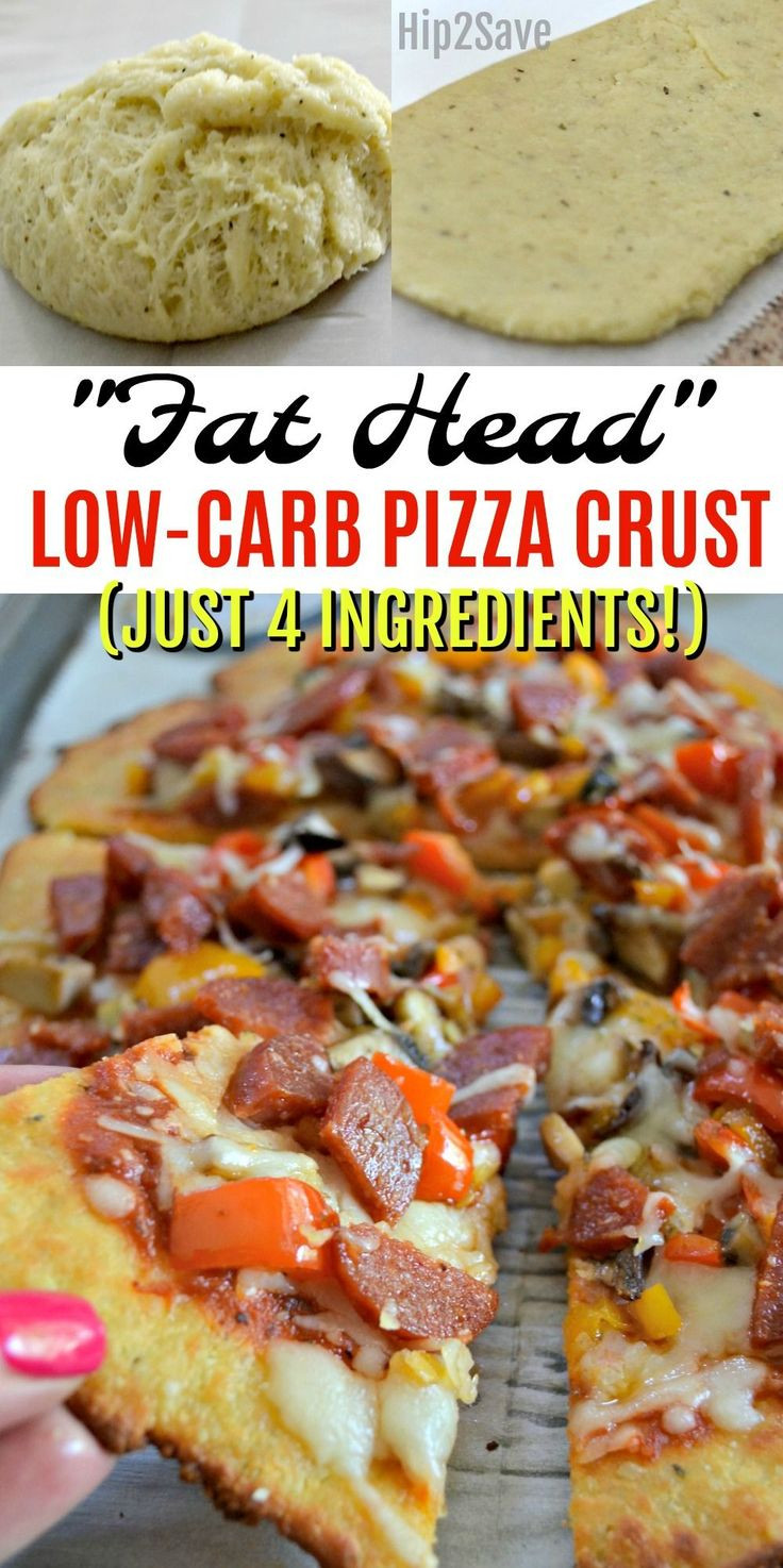 Low Carb Pizza Dough
 "Fat Head" Low Carb Pizza Crust Recipe