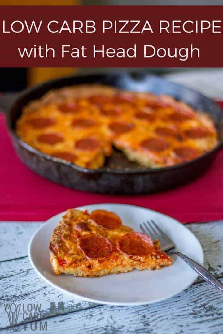 Low Carb Pizza Dough
 Low Carb Pizza Recipe with Fat Head Dough