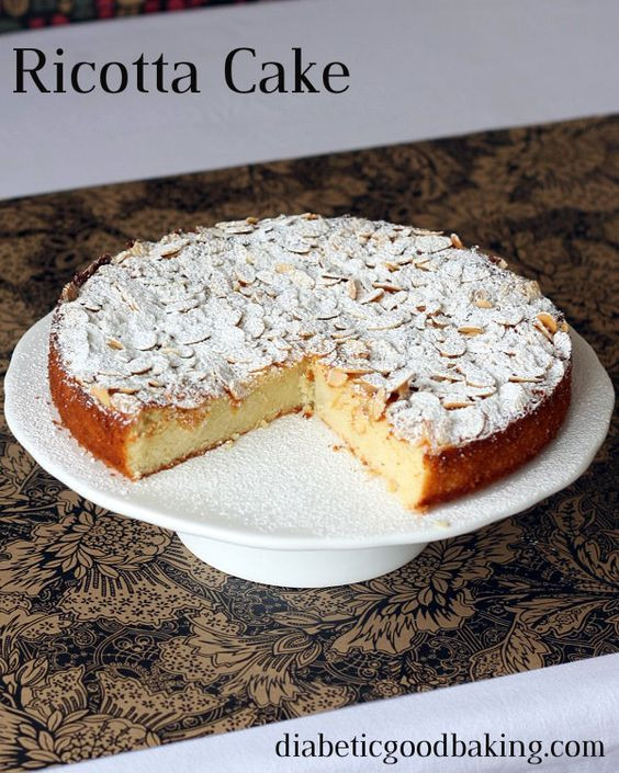 Low Carb Ricotta Dessert
 Cakes Almond flour and Amazing cakes on Pinterest