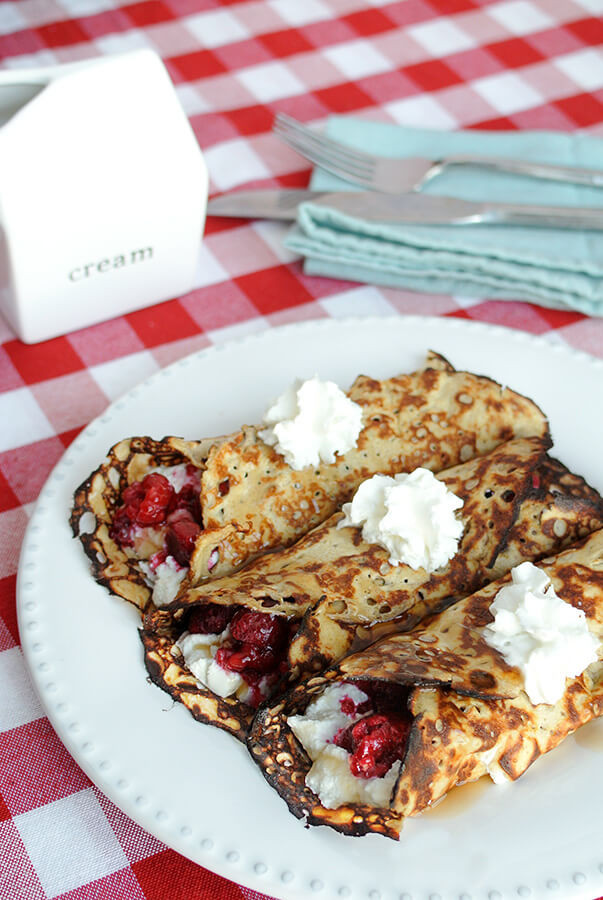 Low Carb Ricotta Dessert
 Low Carb Raspberry Ricotta Crepes