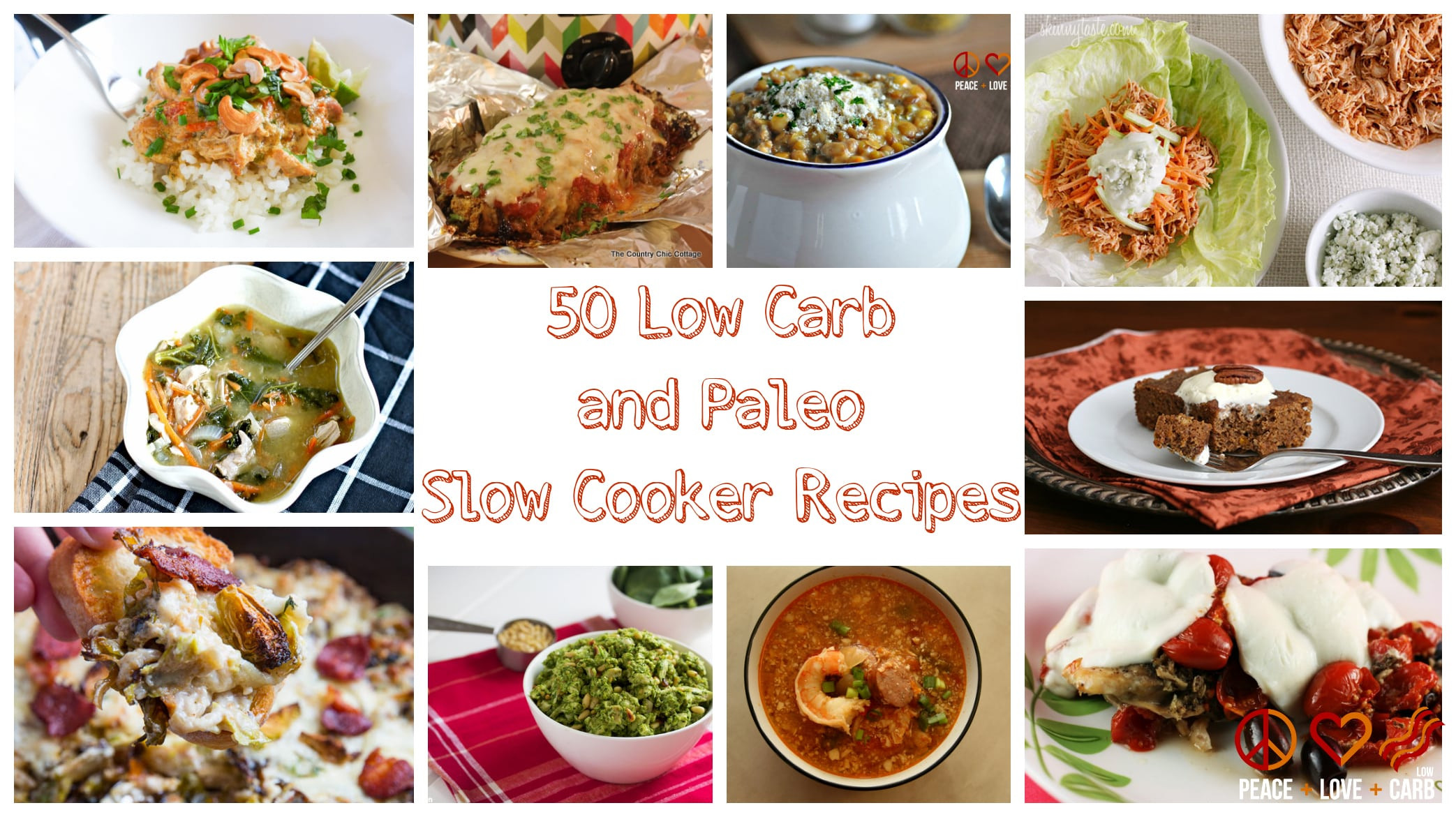 Low Carb Slow Cooker Recipes
 50 Low Carb and Paleo Slow Cooker Recipes