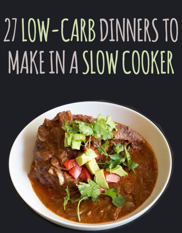 Low Carb Slow Cooker Recipes
 low carb slow cooker chicken stew