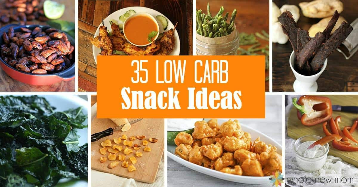 Low Carb Snack Recipes
 35 Low Carb Snacks
