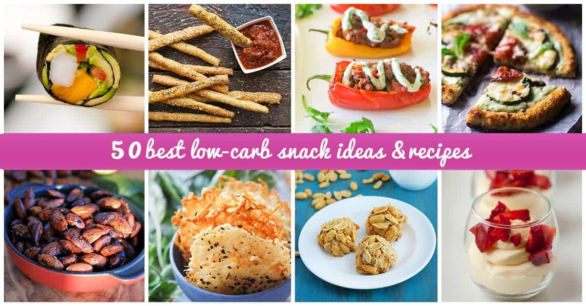 Low Carb Snack Recipes
 50 Low Carb Snack Ideas and Recipes for 2018
