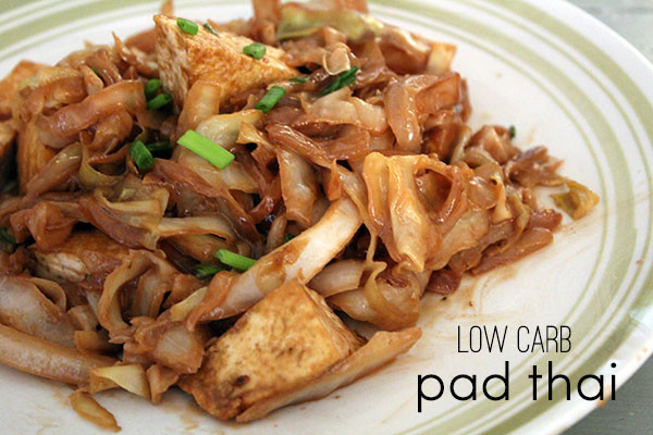 Low Carb Tofu Recipes
 Low Carb Pad Thai Recipe