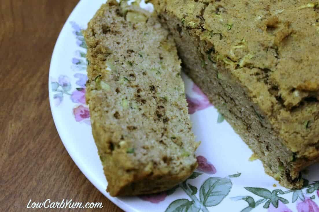 Low Carb Zucchini Bread
 Low Carb Zucchini Bread Gluten Free