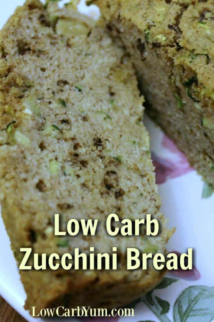 Low Carb Zucchini Bread
 Low Carb Zucchini Bread Gluten Free