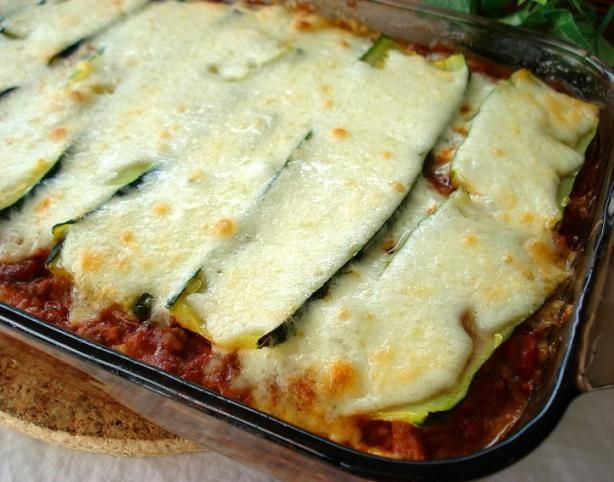 Low Carb Zucchini Lasagna
 Zucchini Lasagna Lasagne Low Carb Recipe