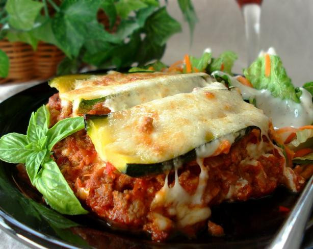 Low Carb Zucchini Lasagna
 Zucchini Lasagna Recipe Food