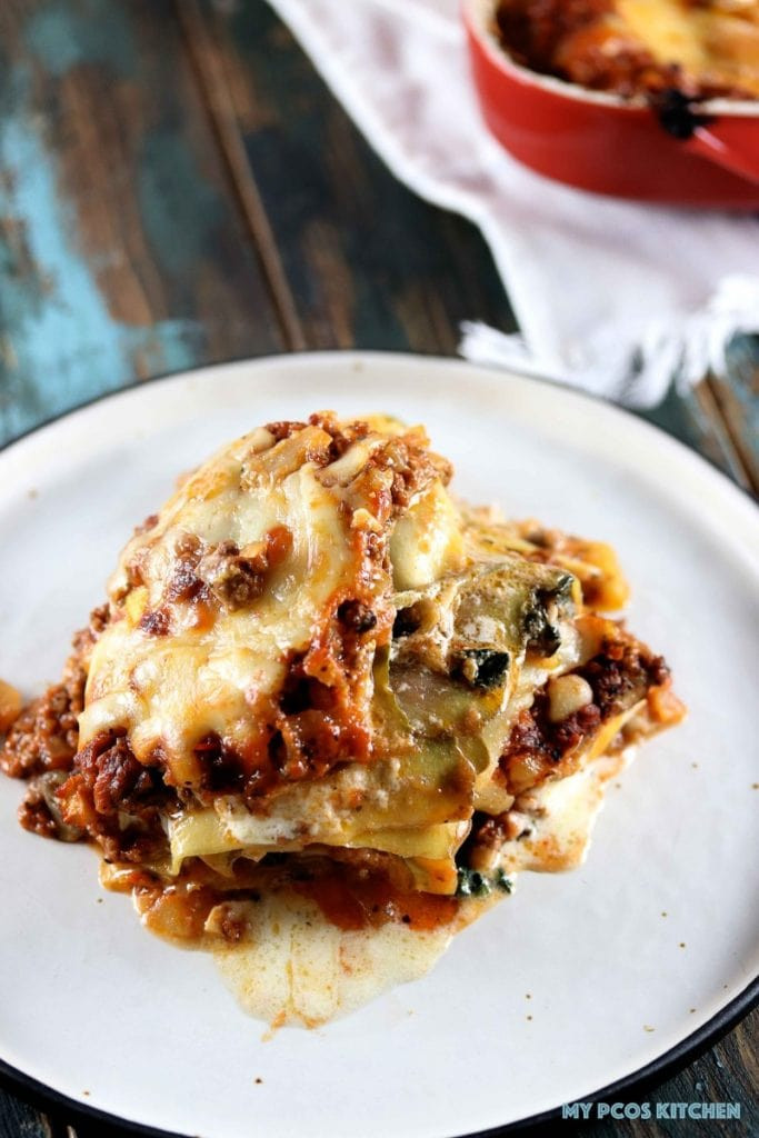 Low Carb Zucchini Lasagna
 Low Carb Zucchini Lasagna Gluten free & Sugar free My