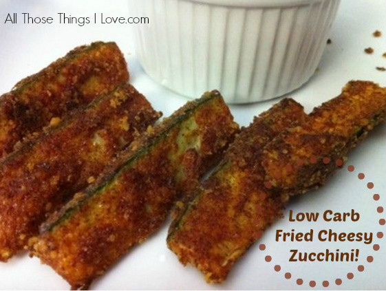 Low Carb Zucchini Recipes
 Recipe Low Carb Fried Cheesy Zucchini Perfect Super