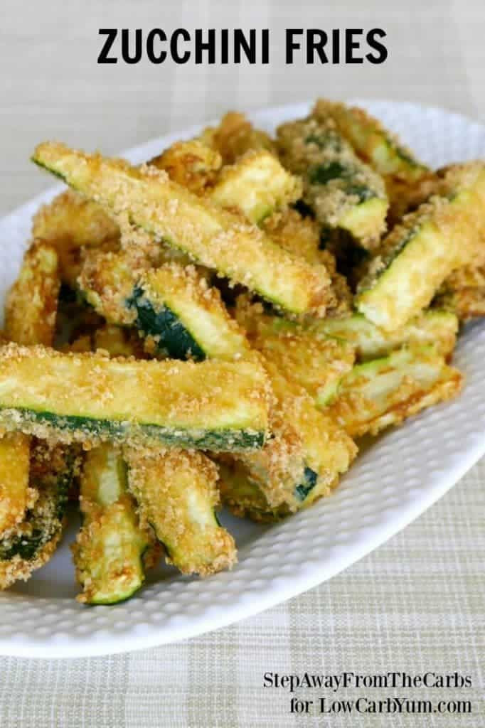 Low Carb Zucchini Recipes
 Low Carb Zucchini Fries Recipe Gluten Free