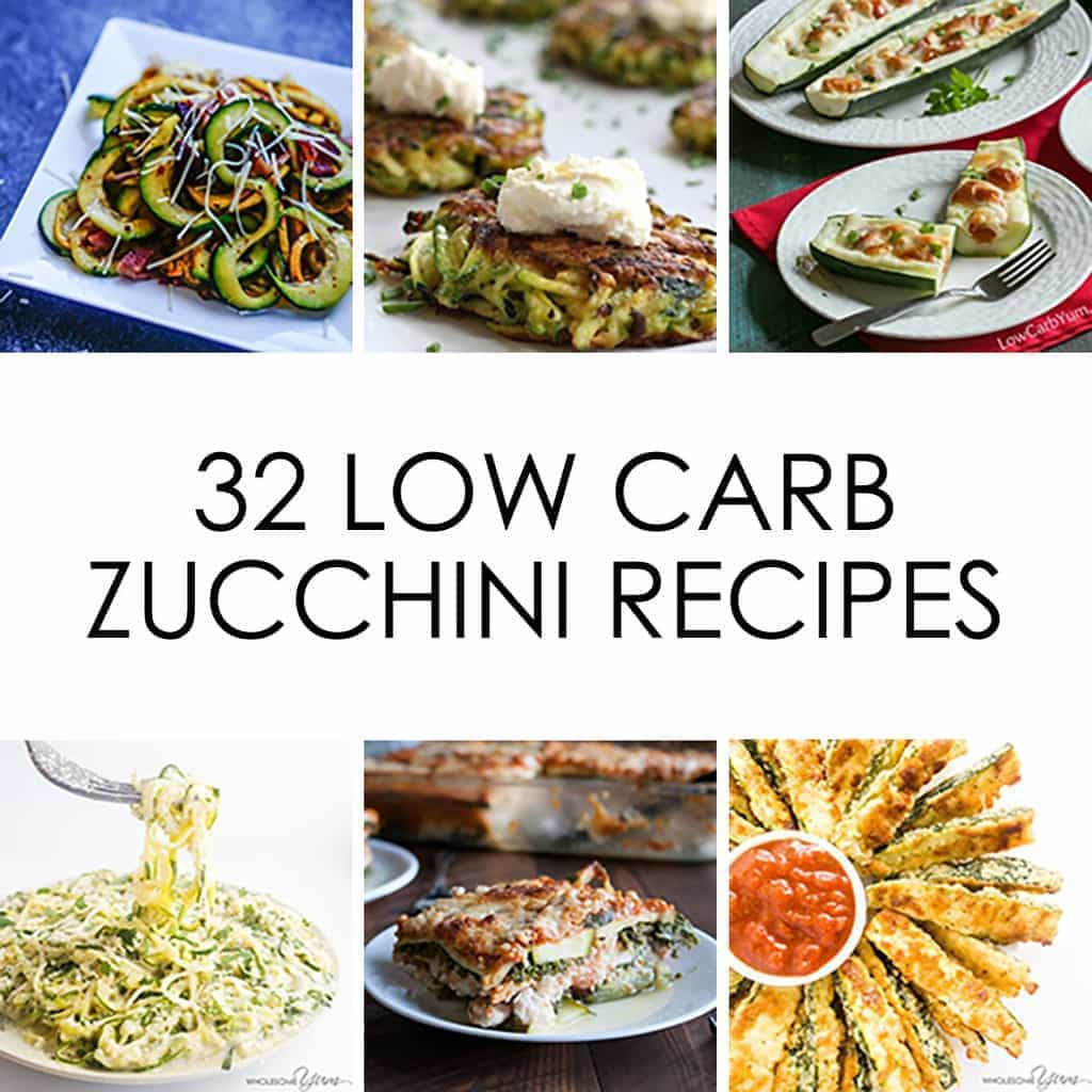 Low Carb Zucchini Recipes
 32 Low Carb Gluten free Zucchini Recipes Roundup