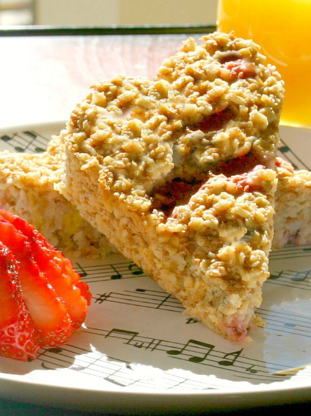 Low Cholesterol Breakfast Recipes
 Strawberry Banana Baked Oatmeal Low Calorie Low Fat