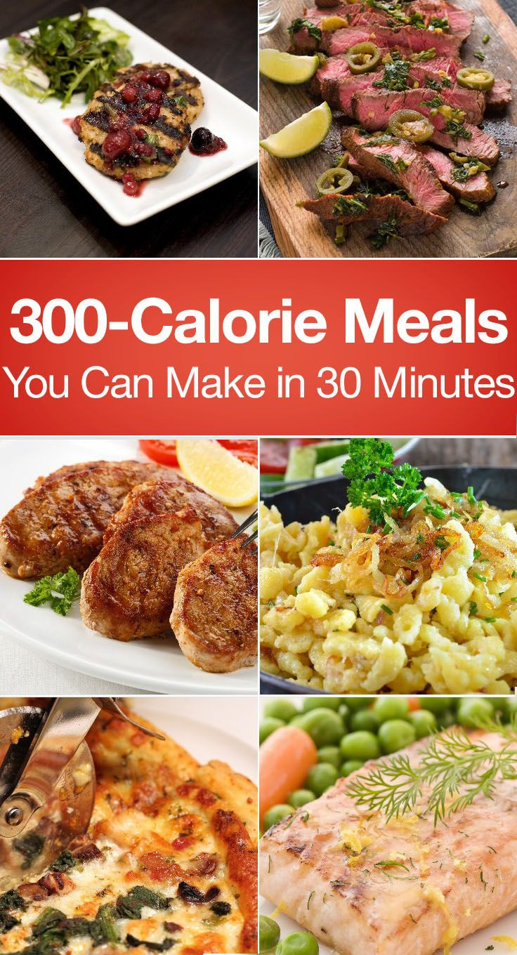 Low Cholesterol Dinners
 300 Calorie Meals You Can Make in 30 Minutes