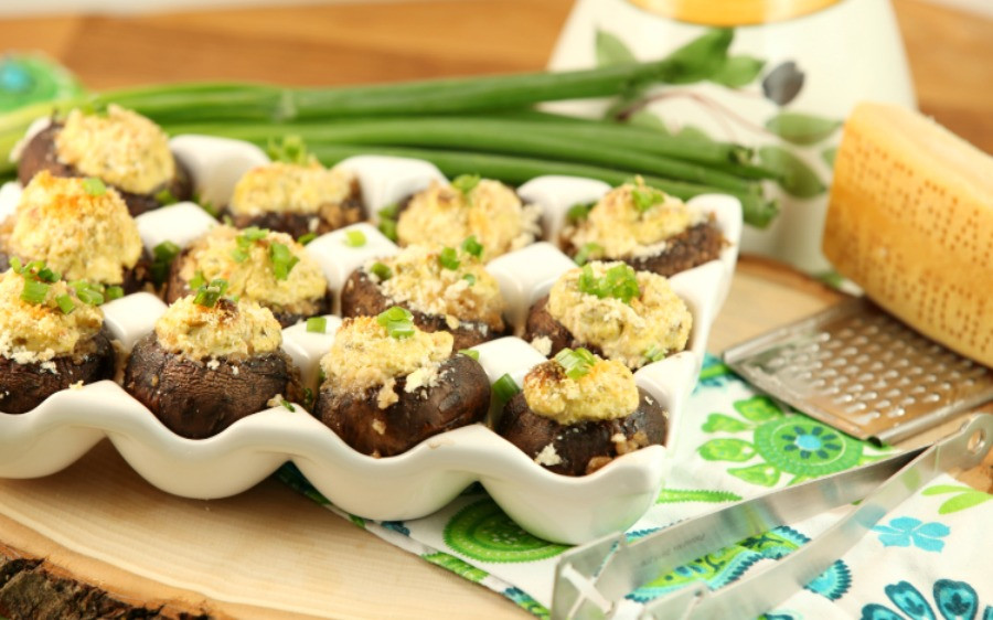 Low Fat Appetizers
 Jalapeno Popper Stuffed Mushrooms Low Calorie Low Fat