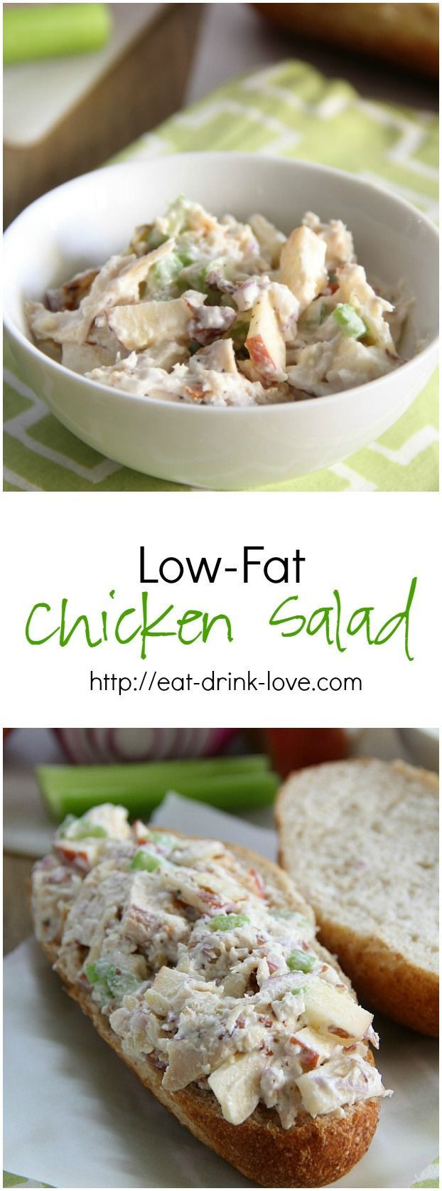 Low Fat Chicken Salad
 1000 images about COOKING HEALTHY FOODS on Pinterest
