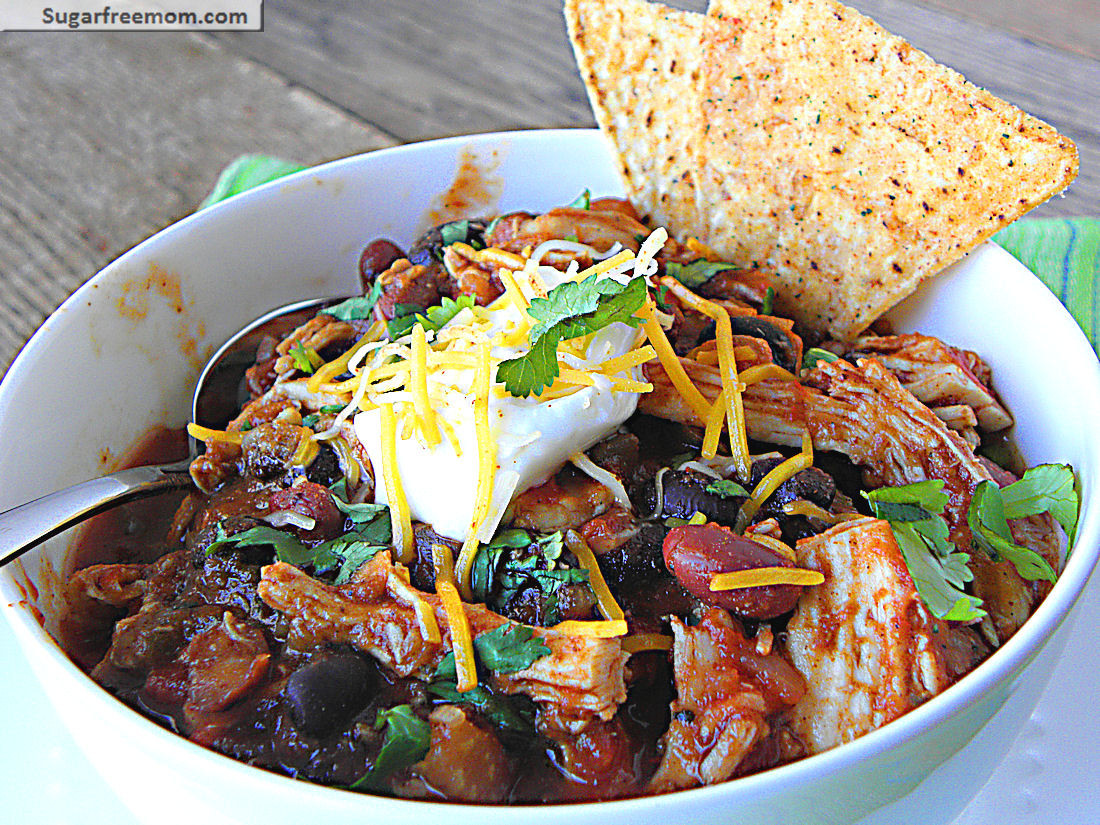 Low Fat Crock Pot Recipes
 Low Fat Crock Pot Chicken Taco Chili